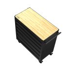Hyper Tough Hyper Stack 27-Inch 6-Drawer Rolling Tool Cabinet, Black Steel Garage Tool Storage Chest - Image 20